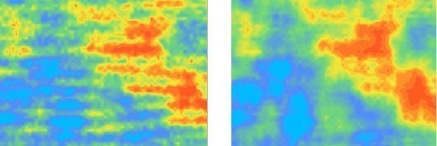 Geostatistical filtering result