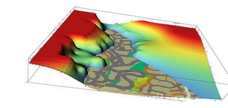 Modeling of turbiditic environments with Isatis