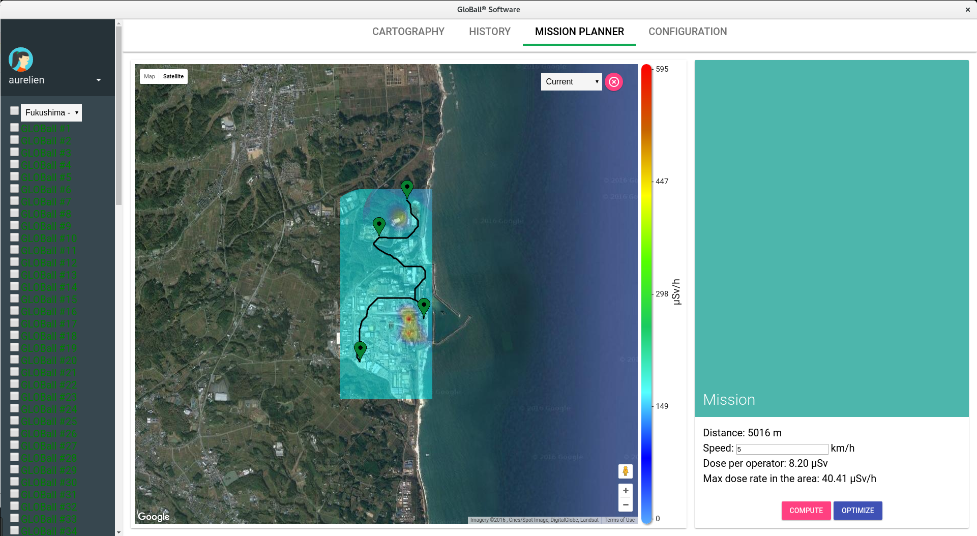 Geovariances geostatistical library for ISYmap