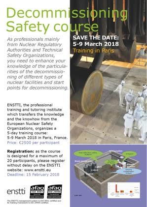 enstti - decommissioniong safety course - march 2018