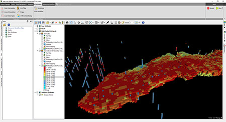 Isatis.neo Mining - Simulations and risk analysis