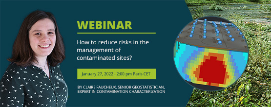 [Webinar Geovariances] How to reduce risks in the management of contaminated sites