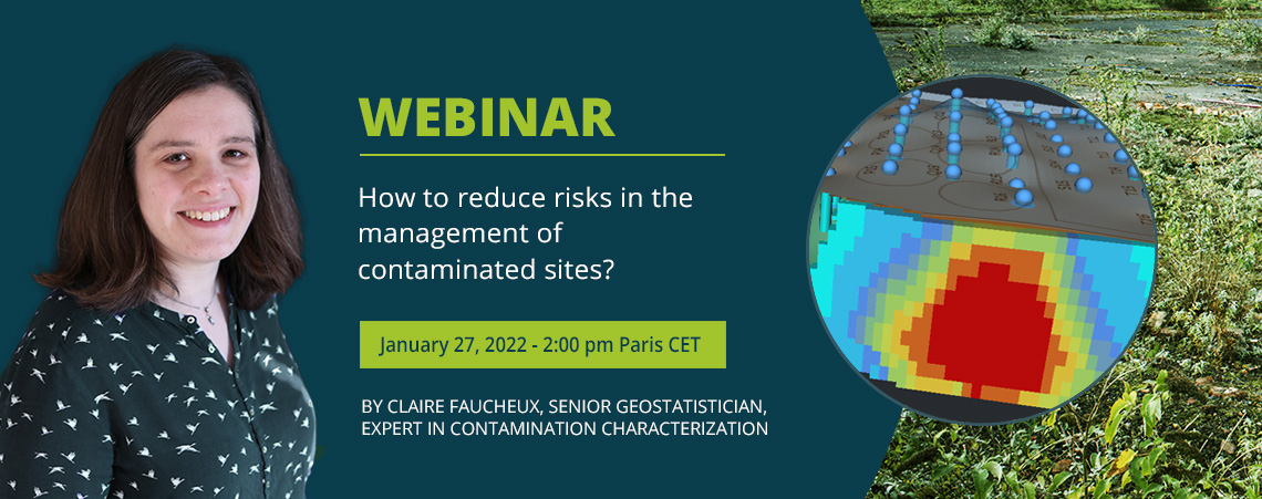 Webinar - How to reduce risks in the management of contaminated sites