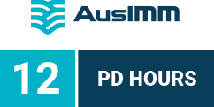 Registered professional members of AusIMM are eligible to claim 12 PD Hours when attending this short course ONLINE.