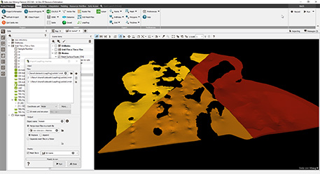 Isatis.neo 2022.04 new feature: import of Leapfrog meshes