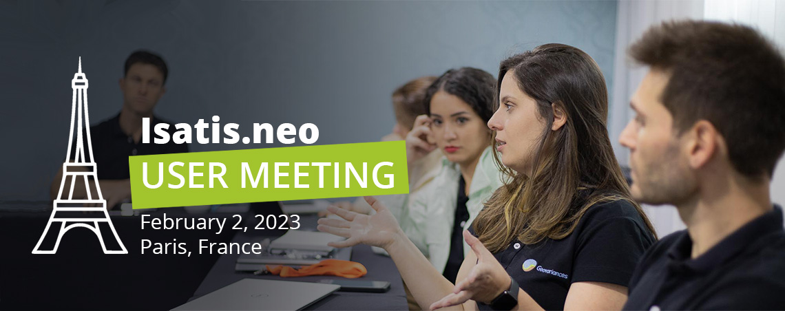 Isatis.neo User Meeting 2023 - Paris, February 2, 2023