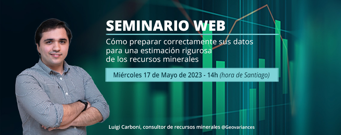Webinaire : Comment préparer efficacement vos données pour une estimation rigoureuse de vos ressources minérales.