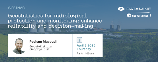 Geovariances webinar - Geostatistics for radiological protection and monitoring