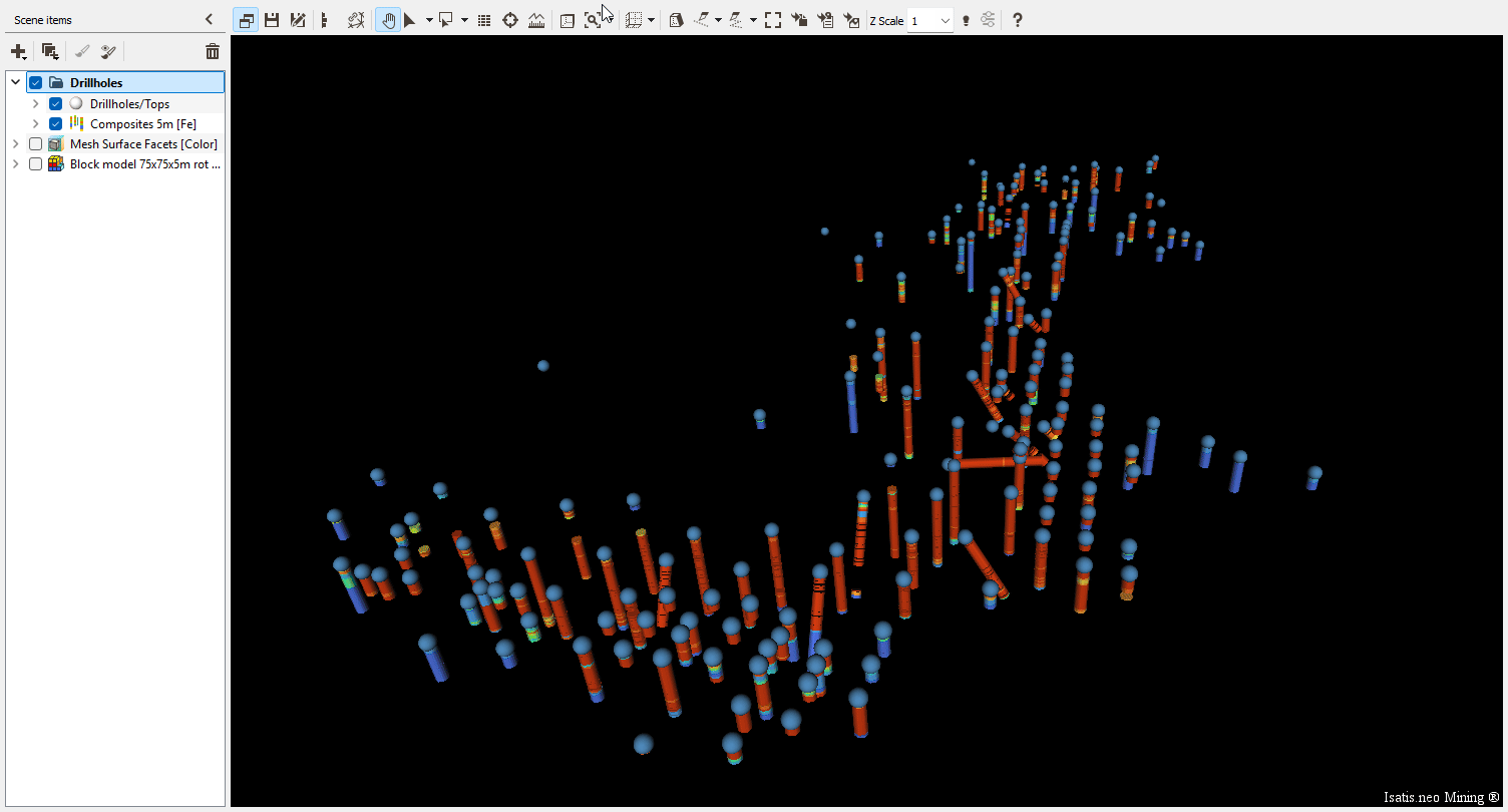 Isatis.neo 2025.2 new features - New picking capabilities