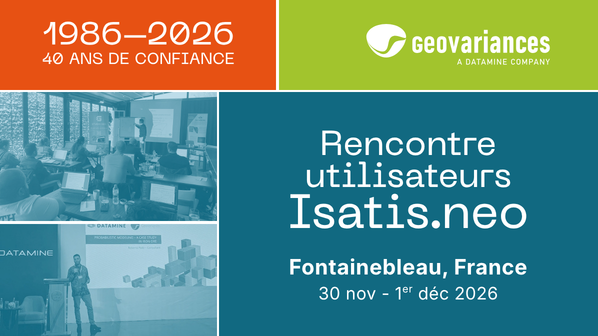 Isatis.neo 2026 Users Meeting
